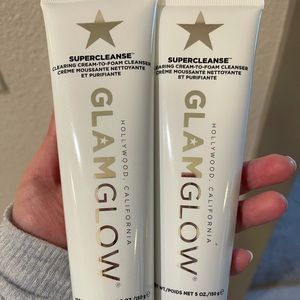 Two pack of glam glow super cleanse cleanser